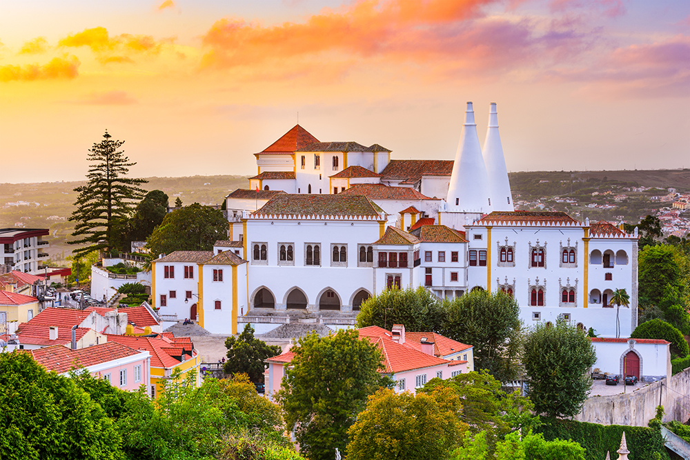 Palacio Nacional de Sintra in Portugal im Abendlicht – Reisebericht Terza Natura